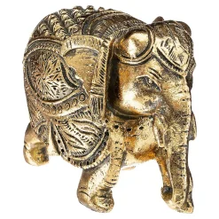 Outlet Atmosphera Créateur D'Intérieur Statuette Éléphant - H9 cm - Multicolore- Atmosphera