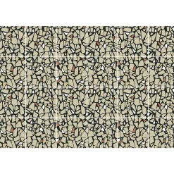 Ambiance Sticker Sticker Mural Carrelage adhésif Cuisine Salle de Bain - 24 STICKERS CARRELAGES TERRAZZO OMBRIE - 24stickers15x15cm* Sticker Et Adhésif Décoratif