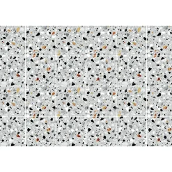 Ambiance Sticker Sticker Mural Carrelage adhésif Cuisine Salle de Bain - 24 STICKERS CARRELAGES TERRAZZO CARLOFORT - 24stickers15x15cm* Sticker Et Adhésif Décoratif