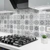 Best Ambiance Sticker Sticker Mural Carrelage adhésif Cuisine Salle de Bain - 24 STICKERS CARRELAGES AZULEJOS YASMINE - 24stickers15x15cm