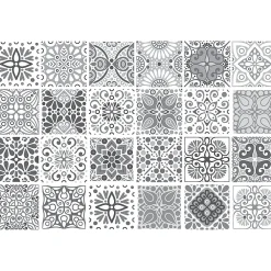 Best Ambiance Sticker Sticker Mural Carrelage adhésif Cuisine Salle de Bain - 24 STICKERS CARRELAGES AZULEJOS YASMINE - 24stickers15x15cm