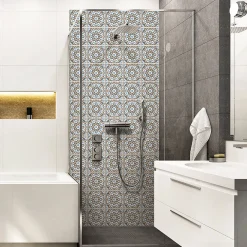 Ambiance Sticker Sticker Mural Carrelage adhésif Cuisine Salle de Bain - 24 STICKERS CARRELAGES AZULEJOS CÉLESTINA - 24stickers15x15cm