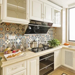 Ambiance Sticker Sticker Mural Carrelage adhésif Cuisine Salle de Bain - 24 STICKERS CARRELAGES AZULEJOS GRAZELANO - 24stickers15x15cm* Sticker Et Adhésif Décoratif