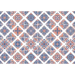 Ambiance Sticker Sticker Mural Carrelage adhésif Cuisine Salle de Bain - 24 STICKERS CARRELAGES AZULEJOS ARLINDA - 24stickers15x15cm* Sticker Et Adhésif Décoratif