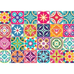 Discount Ambiance Sticker Sticker Mural Carrelage adhésif Cuisine Salle de Bain - 24 STICKERS CARRELAGES AZULEJOS AMERICA - 24stickers15x15cm