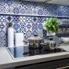 Ambiance Sticker Sticker Mural Carrelage adhésif Cuisine Salle de Bain - 24 STICKERS CARRELAGES AZULEJOS EUSEBIO - 24stickers15x15cm* Sticker Et Adhésif Décoratif