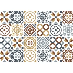 Ambiance Sticker Sticker Mural Carrelage adhésif Cuisine Salle de Bain - 24 STICKERS CARRELAGES AZULEJOS ZEPETINO - 24stickers15x15cm* Sticker Et Adhésif Décoratif