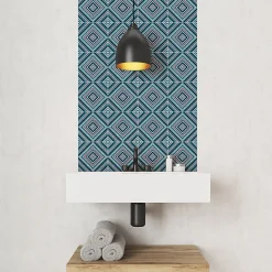 Ambiance Sticker Sticker Mural Carrelage adhésif Cuisine Salle de Bain - 24 STICKERS CARRELAGES BOHÈME GLESKA - 24stickers15x15cm* Sticker Et Adhésif Décoratif
