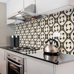 Outlet Ambiance Sticker Sticker Mural Carrelage adhésif Cuisine Salle de Bain - 24 STICKERS CARRELAGES AZULEJOS RADINON - 24stickers15x15cm