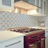 Sale Ambiance Sticker Sticker Mural Carrelage adhésif Cuisine Salle de Bain - 24 STICKERS CARRELAGES AZULEJOS ESPÉRANZA - 24stickers15x15cm