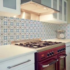 Sale Ambiance Sticker Sticker Mural Carrelage adhésif Cuisine Salle de Bain - 24 STICKERS CARRELAGES AZULEJOS ESPÉRANZA - 24stickers15x15cm