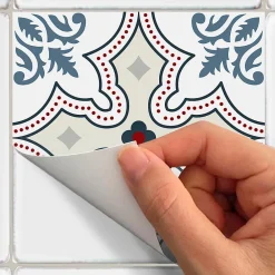 Sale Ambiance Sticker Sticker Mural Carrelage adhésif Cuisine Salle de Bain - 24 STICKERS CARRELAGES AZULEJOS ESPÉRANZA - 24stickers15x15cm