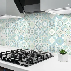 Ambiance Sticker Sticker Mural Carrelage adhésif Cuisine Salle de Bain - 24 STICKERS CARRELAGES AZULEJOS GUILIANITA - 24stickers15x15cm* Sticker Et Adhésif Décoratif