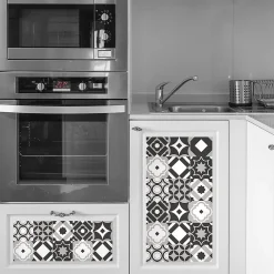 Ambiance Sticker Sticker Mural Carrelage adhésif Cuisine Salle de Bain - 24 STICKERS CARRELAGES MEUBLE BERDUGO - 24stickers15x15cm* Sticker Et Adhésif Décoratif