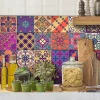 New Ambiance Sticker Sticker Mural Carrelage adhésif Cuisine Salle de Bain - 24 STICKERS CARRELAGES AZULEJOS DUILO - 24stickers15x15cm