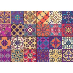 New Ambiance Sticker Sticker Mural Carrelage adhésif Cuisine Salle de Bain - 24 STICKERS CARRELAGES AZULEJOS DUILO - 24stickers15x15cm