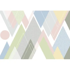 Ambiance Sticker Stickers muraux - Décoration chambre salon - Autocollant Sticker mural géant montagnes scandinaves JURA - 60x90cm* Sticker Et Adhésif Décoratif