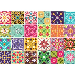 Discount Ambiance Sticker Stickers muraux - Sticker Mural Carrelage adhésif Cuisine Salle de Bain - 24 STICKERS CARRELAGES VOLTERRA - 24stickers15x15cm