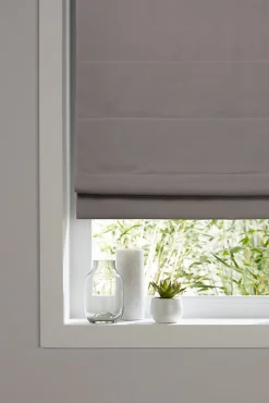 Clearance GoodHome Store bateau occultant Dano gris l.120 x H.160cm