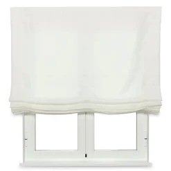 Viewtex Store Bateau Tamisant sans baleines Artemia Blanc 105 X 250cm ,* Store Bateau
