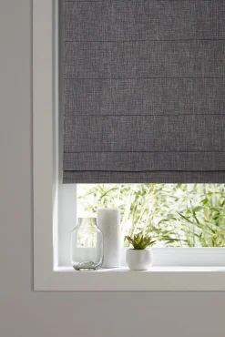 Sale GoodHome Store bateau tamisant Soyo gris foncé l.90 x H.160cm