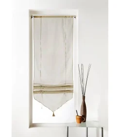 Online Linder Store en pointe avec cordon - 90x165cm - Blanc