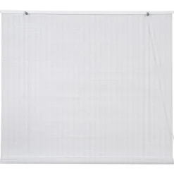 Ballauff Store enrouleur bois blanc Scandinave H.200 x l.100cm* Store Enrouleur Tamisant
