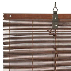 Clearance Storesdeco Store Enrouleur en Bambou Brun escuro 120 x 175 cm