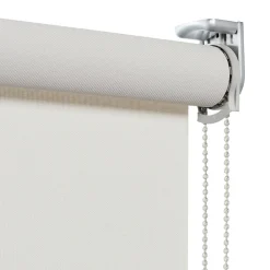 Viewtex Store Enrouleur Isolant Thermique Screen Degré d'ouverture 10% Blanc Lin 75 X 190cm ,* Store Enrouleur|Store Enrouleur Tamisant