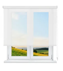 New Viewtex Store Enrouleur Isolant Thermique Screen Degré d'ouverture 10% Blanc 150 X 250cm ,