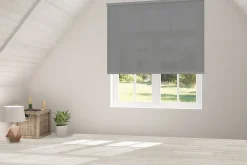 Viewtex Store Enrouleur Isolant Thermique Screen Degré d'ouverture 10% Gris Perle 105 X 250cm ,* Store Enrouleur Tamisant
