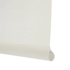 Viewtex Store Enrouleur Isolant Thermique Screen Degré d'ouverture 5% Blanc Lin 90 X 250cm ,* Store Enrouleur Tamisant