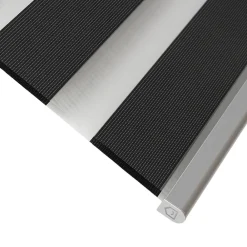 Sale GoodHome Store enrouleur jour / nuit sans perçage Keston noir l.80 x H.180cm