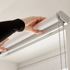 Best GoodHome Store enrouleur jour / nuit sans perçage Brize gris chiné l.90 x H.240cm