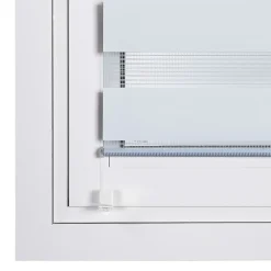 Clearance Storesdeco Store Enrouleur Jour Nuit sans perçage EasyFix Blanc 90 x 180 cm