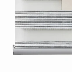 Best Storesdeco Store Enrouleur Jour Nuit Premium Finitions en Aluminium Gris 80 x 250 cm
