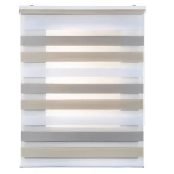 Clearance Storesdeco Store Enrouleur Jour Nuit Drop double tissage Tricolore 160X250