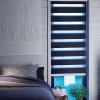 Discount Madeco Store Enrouleur Jour/Nuit Occultant Noir (90x220 cm - Noir)