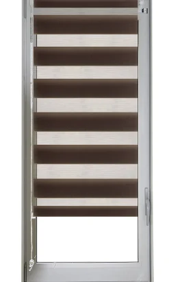 Sale Home Maison Store enrouleur jour/nuit (62x170 cm - Marron chocolat)