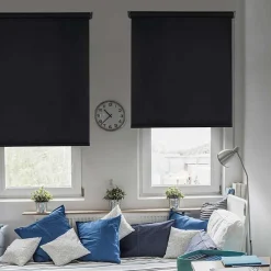 Best Storesdeco Store Enrouleur Occultant Noir 120 x 250 cm