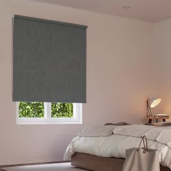 Online Madeco Store enrouleur occultant gris anthracite tissu double face l.90 x H.190cm