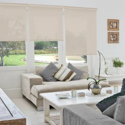 Clearance Viewtex Store Enrouleur Screen Degré d'ouverture 10% Sable 120 X 190cm ,