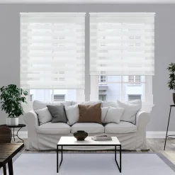 Best Storesdeco Store enrouleur screen premium en tissu technique, alu, tube renforcé 38 mm, haute qualité Gris Foncé 200x180 cm
