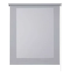 Clearance Storesdeco Store Enrouleur Screen Tamisant et Isolant Thermique Gris 105 x 250 cm