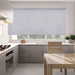 Clearance Storesdeco Store Enrouleur Screen Tamisant et Isolant Thermique Gris 105 x 250 cm