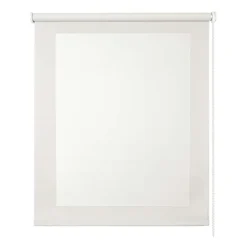 Best Storesdeco Store Enrouleur Screen Tamisant et Isolant Thermique Blanc 120 x 250 cm