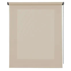 Best Storesdeco Store Enrouleur Tamisant Lisse pour Fenêtres et Portes Beige 60x180 cm