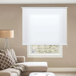 Clearance Storesdeco Store Enrouleur Tamisant sans perçage EasyFix Blanc 45 x 180 cm