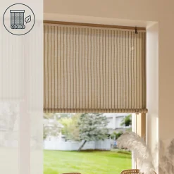 Sale GoodHome Store enrouleur tamisant sans perçage Awatea beige l.120 x H.180cm
