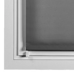 Clearance Storesdeco Store Enrouleur Tamisant sans perçage EasyFix Gris 90 x 180 cm